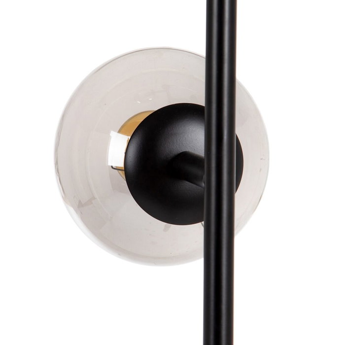 BigBuy Home Suspension Moderne Verre Noir et Métal 40 x 40 x 234 cm BigBuy Home Suspension Moderne Verre Noir et Métal 40 x 40 x 234 cm
