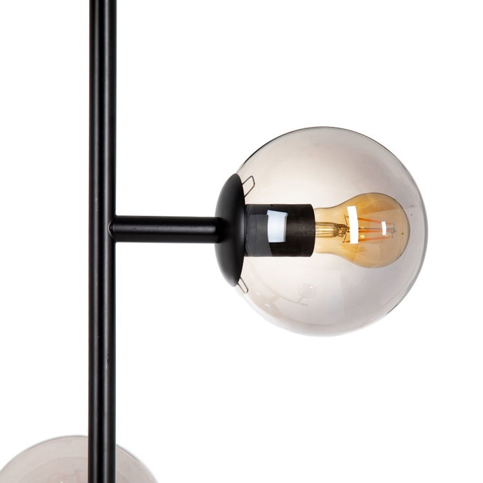BigBuy Home Suspension Moderne Verre Noir et Métal 40 x 40 x 234 cm BigBuy Home Suspension Moderne Verre Noir et Métal 40 x 40 x 234 cm