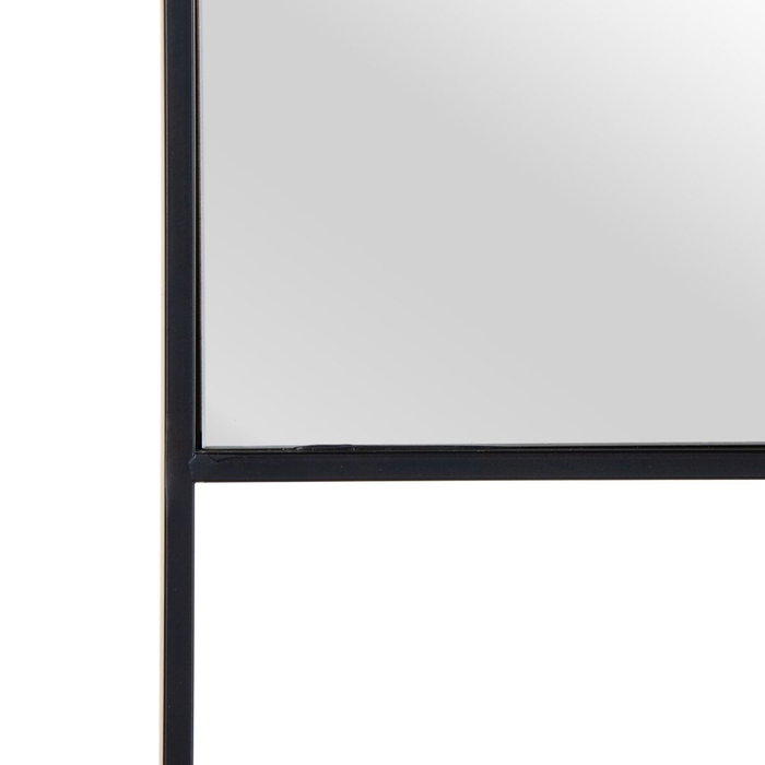 BigBuy Home Miroir mural Blanc Noir 60 x 2,5 x 90 cm