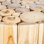 BigBuy Home Table d'appoint Naturel bois de teck 50 x 50 x 55 cm