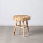 BigBuy Home Table d'appoint Naturel bois de teck 50 x 50 x 55 cm