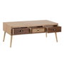 BigBuy Home Table Basse SASHA 110 x 50 x 43 cm Bois