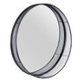 BigBuy Home Miroir mural Noir 81 x 15,5 x 81 cm