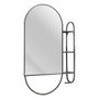 Miroir mural Noir 51 x 14 x 80 cm
