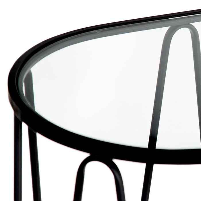 BigBuy Home Ensemble de meubles Noir 107 x 35,5 x 79 cm BigBuy Home Ensemble de meubles Noir 107 x 35,5 x 79 cm