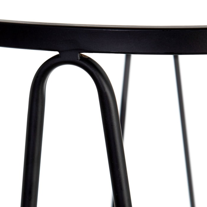 BigBuy Home Ensemble de meubles Noir 107 x 35,5 x 79 cm BigBuy Home Ensemble de meubles Noir 107 x 35,5 x 79 cm