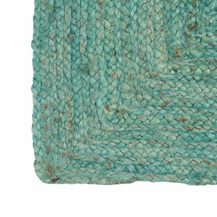 BigBuy Home Tapis Bleu Jute 170 x 70 cm