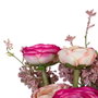 BigBuy Home Fleurs décoratives Rose 20 x 20 x 50 cm
