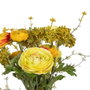 BigBuy Home Fleurs décoratives Orange 20 x 20 x 50 cm