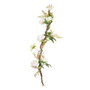 BigBuy Home Fleurs décoratives Blanc Pivoine 100 x 27 x 20 cm