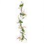 BigBuy Home Fleurs décoratives Blanc Pivoine 160 x 30 x 24 cm