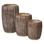 BigBuy Home Vase 16 x 16 x 25,5 cm Céramique