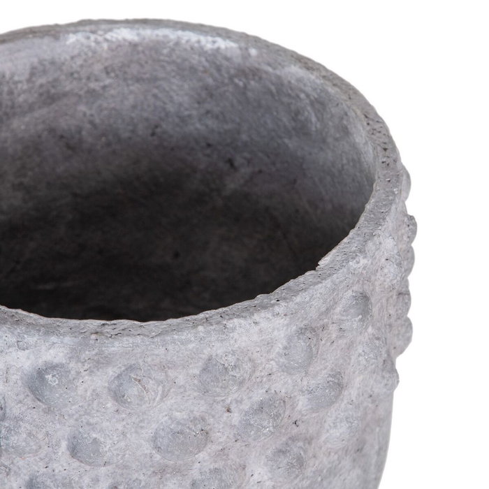 BigBuy Garden Cache-pot Gris en Résine BigBuy Garden Cache-pot Gris en Résine