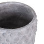 BigBuy Garden Cache-pot Gris en Résine