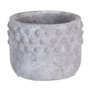 BigBuy Garden Cache-pot Gris en Résine