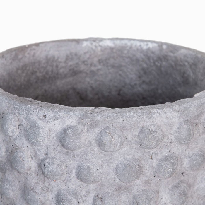 BigBuy Garden Cache-pot Gris en Résine BigBuy Garden Cache-pot Gris en Résine