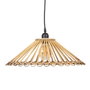 BigBuy Home Suspension en Bambou Naturel (Lot de 2 unités)