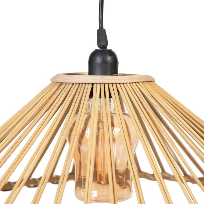 BigBuy Home Suspension en Bambou Naturel (Lot de 2 unités) BigBuy Home Suspension en Bambou Naturel (Lot de 2 unités)