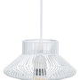 BigBuy Home Suspension Métal Blanc 28 x 28 cm