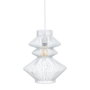 BigBuy Home Suspension Métal Blanc 28 x 28 cm