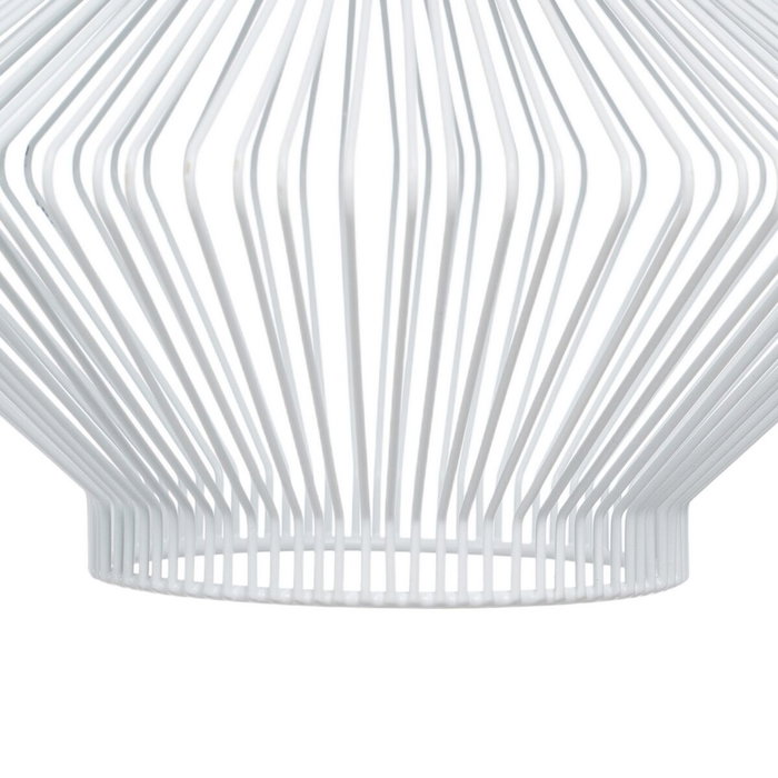 BigBuy Home Suspension Métal Blanc 28 x 28 cm
