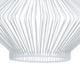 BigBuy Home Suspension Métal Blanc 28 x 28 cm