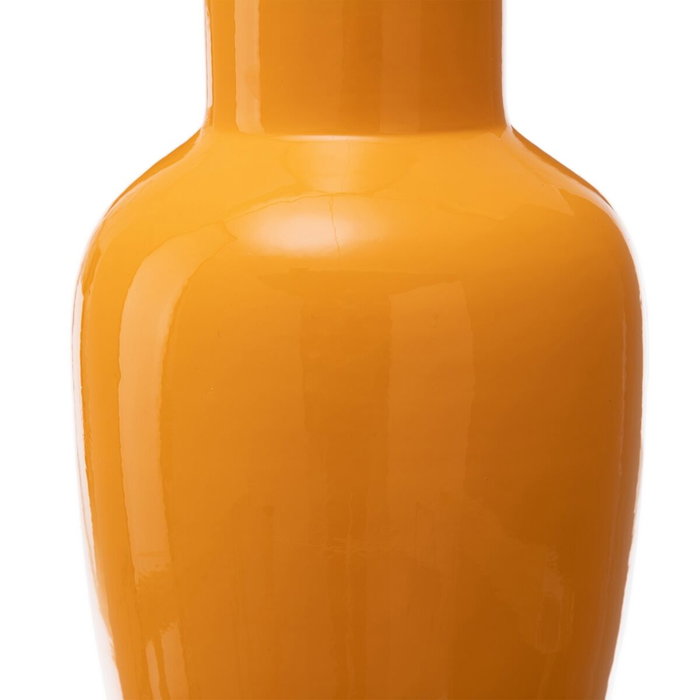 BigBuy Home Vase 18 x 18 x 46,5 cm Céramique Jaune BigBuy Home Vase 18 x 18 x 46,5 cm Céramique Jaune