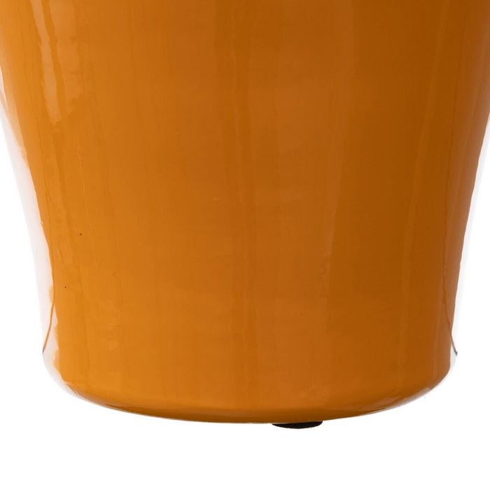 BigBuy Home Vase 18 x 18 x 46,5 cm Céramique Jaune BigBuy Home Vase 18 x 18 x 46,5 cm Céramique Jaune