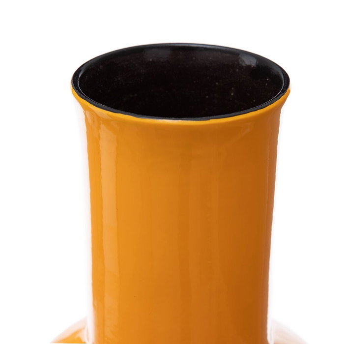BigBuy Home Vase 18 x 18 x 46,5 cm Céramique Jaune BigBuy Home Vase 18 x 18 x 46,5 cm Céramique Jaune