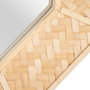BigBuy Home Miroir mural Naturel 81 x 6,5 x 81 cm