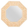 BigBuy Home Miroir mural Naturel 81 x 6,5 x 81 cm