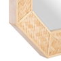 BigBuy Home Miroir mural Naturel 81 x 6,5 x 81 cm
