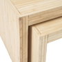 BigBuy Home Table Basse 2 Unités Bois Naturel 110 x 55 x 50 cm