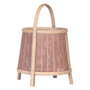 BigBuy Home Lanterne Bougeoir Marron Fibre naturelle