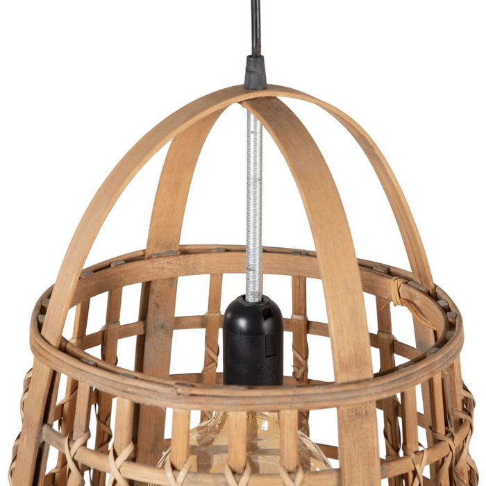 BigBuy Home Suspension Naturel Bambou 33,5 x 33,5 x 48,5 cm