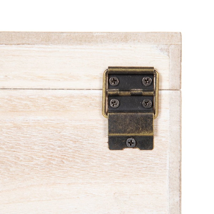 BigBuy Home Boîte Décorative Volets Rotin 20 x 20 x 12 cm (2 Unités) BigBuy Home Boîte Décorative Volets Rotin 20 x 20 x 12 cm (2 Unités)