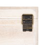 BigBuy Home Boîte Décorative Volets Rotin 20 x 20 x 12 cm (2 Unités)