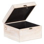 BigBuy Home Boîte Décorative Volets Rotin 20 x 20 x 12 cm (2 Unités)