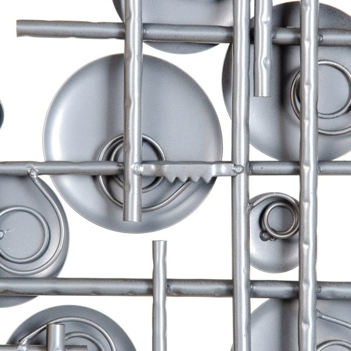 BigBuy Home Décoration murale 91,5 x 4,5 x 72 cm Doré Métal Argent