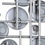 BigBuy Home Décoration murale 91,5 x 4,5 x 72 cm Doré Métal Argent