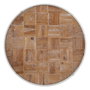 BigBuy Home Table Basse Blanc Naturel 60 x 60 x 45 cm