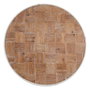 BigBuy Home Table Basse Blanc Naturel Circulaire