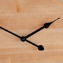 BigBuy Home Horloge Murale Naturel Bois d'épicéa 60 x 4,5 x 60 cm