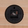 BigBuy Home Horloge Murale Naturel Bois d'épicéa 60 x 4,5 x 60 cm