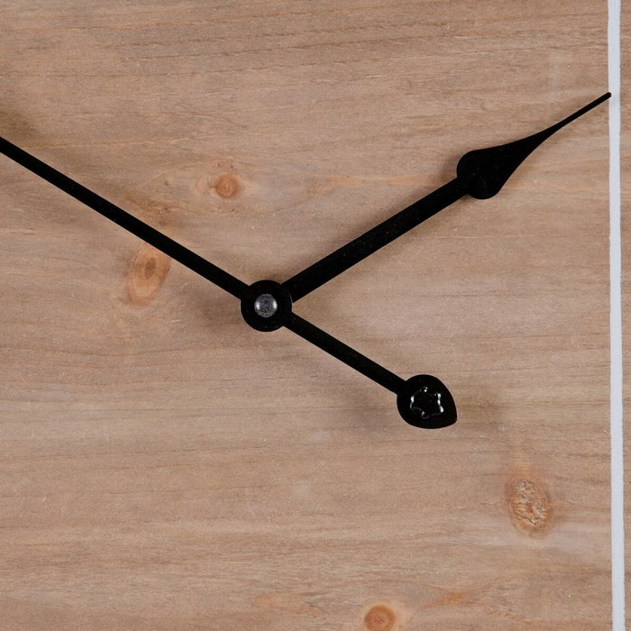 BigBuy Home Horloge Murale Naturel Bois d'épicéa 60 x 5 x 60 cm BigBuy Home Horloge Murale Naturel Bois d'épicéa 60 x 5 x 60 cm