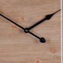 BigBuy Home Horloge Murale Naturel Bois d'épicéa 60 x 5 x 60 cm