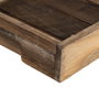 BigBuy Home Plateau apéritif 3 Pièces en Bois d'épicéa Naturel 48 x 32 x 6 cm