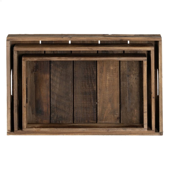 BigBuy Home Plateau apéritif 3 Pièces en Bois d'épicéa Naturel 48 x 32 x 6 cm BigBuy Home Plateau apéritif 3 Pièces en Bois d'épicéa Naturel 48 x 32 x 6 cm