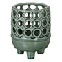 BigBuy Home Vase en Céramique Vert 12,5 x 12,5 x 15,5 cm