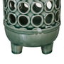 BigBuy Home Vase en Céramique Vert 12,5 x 12,5 x 15,5 cm